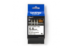 Brother HSe-211E Pro Tape, 5.2 mm x 1.5 m, fekete nyomtatás / fehér alapon, eredeti szalag