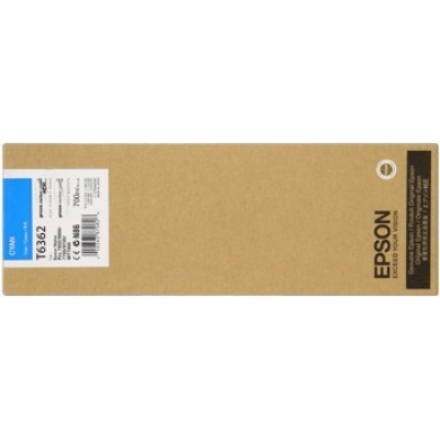 Epson T636200 cián (cyan) eredeti tintapatron