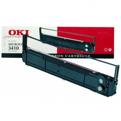 OKI 9002308, fekete, eredeti festékszalag
