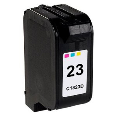 Utángyártott tintapatron a HP 23 C1823D színes 