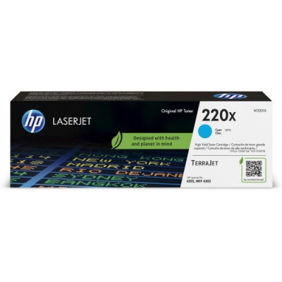 HP 220X W2201X cián (cyan) eredeti toner
