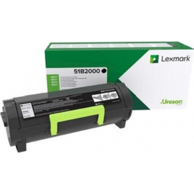 Lexmark 51B2000 fekete (black) eredeti toner