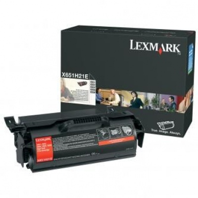 Lexmark X651H21E fekete (black) eredeti toner