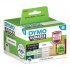 Dymo polipropilén címkék 89mm x 25mm, fehér, 2x350 db, 2112285