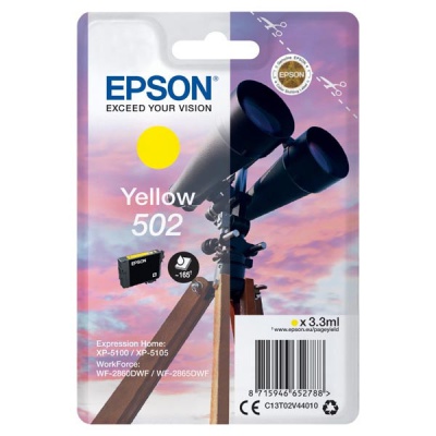 Epson 502 C13T02V44010 sárga (yellow) eredeti tintapatron