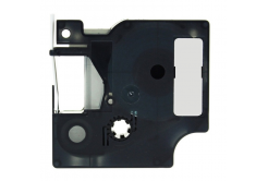 Dymo 1805429, 24mm x 5, 5m fehér nyomtatás / vörös alapon, vinyl, kompatibilis szalag 