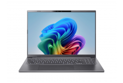 Acer Aspire 16 A16-11M-X18U NX.JLNEC.007 Notebook, SD-X1-26-100, 16", WUXGA, 16GB, 512GB, Adreno, W11H, Gray, 2R, Cseh billentyűzet