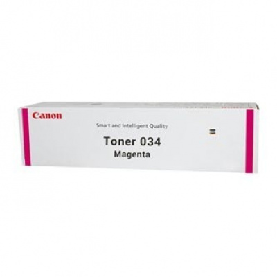 Canon 034, 9452B001 bíborvörös (magenta) eredeti toner