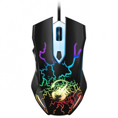 Genius Egér GX Gaming 31040002400, 2000DPI, optikai, 6tl., vezetékes USB, fekete