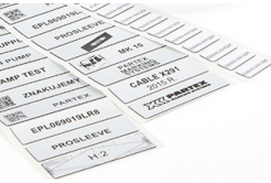 Partex EPL070018LR8C 70x18mm, ezüst 1000db, EPL panelcímke