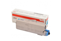 OKI 46490607 cián (cyan) eredeti toner