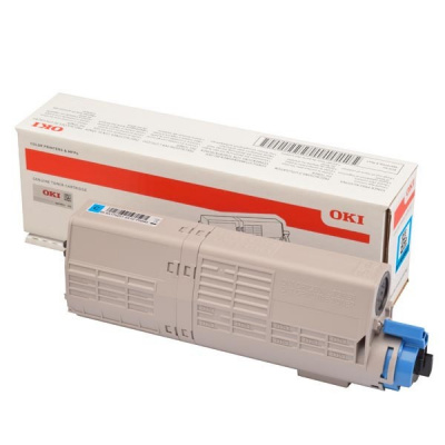 OKI 46490607 cián (cyan) eredeti toner