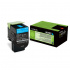 Lexmark 80C2SCE cián (cyan) eredeti toner