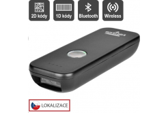 Virtuos EHE0011 CCD 2D olvasó HW-856A mini, vezeték nélküli, zsebméretű, fekete