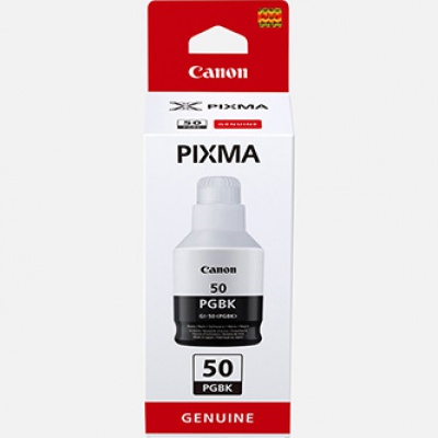 Canon eredeti tintapatron 3386C001, black, 6000 oldal, GI-50 PGBK, Canon PIXMA G5050,G6050,GM2050