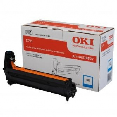 OKI 44318507 cián (cyan) eredeti fotohenger