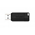 VERBATIM Flash Disk 8GB Store 'n' Go PinStripe, fekete