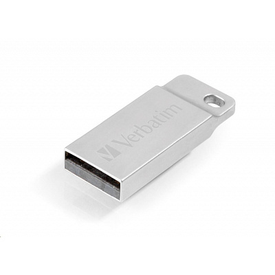 VERBATIM Flash Disk 16GB Metal Executive, USB 2.0, ezüst