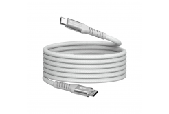 VERBATIM USB-C Sync & Charge kábel, 60 W, mágneses, 120 cm, szürke