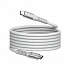 VERBATIM USB-C Sync & Charge kábel, 60 W, mágneses, 120 cm, szürke