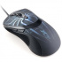 A4Tech XL-747H egér, 3600 DPI, lézeres, 7 gombos, vezetékes USB, kék, gamer