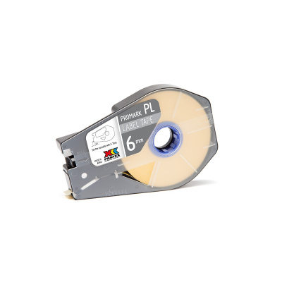 Partex PROMARK-PL060CN4, sárga öntapadó szalag, 6mm, 30m