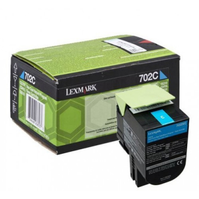 Lexmark 70C20CE cián (cyan) eredeti toner