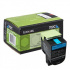 Lexmark 70C20CE cián (cyan) eredeti toner