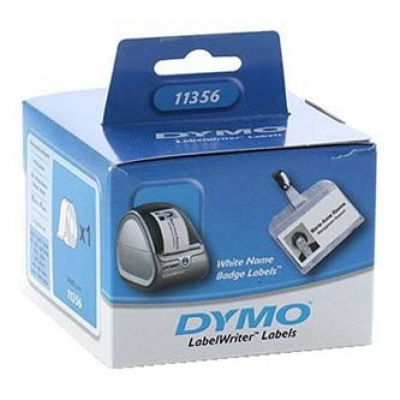 Dymo 11356, S0722560, 41mm x 89mm, fehér papír címkék