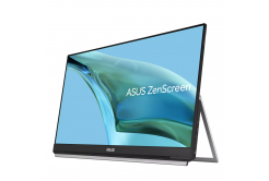 ASUS ZenScreen MB249C 90LM0865-B01170 monitor, 23,8", IPS, FHD, 75Hz, 5ms, fekete, 3R