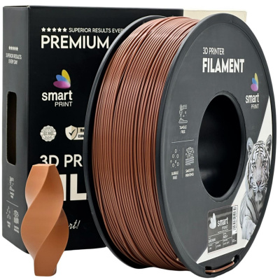 Smart Print FG-S9-E1, 3D filament, ABS+, 1,75mm, 1000g, Barna (Brown)