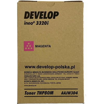 Develop TNP-80 AAJW3D4 bíborvörös (magenta) eredeti toner