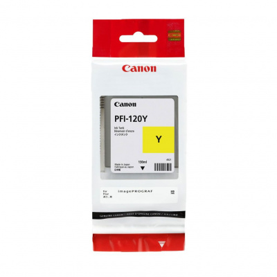 Canon PFI-120Y 2888C001 sárga (yellow) eredeti tintapatron