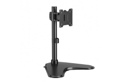 Powerton ERGO BASEO állítható monitortartó, fekete, 20KG, szabadon álló, 17"-49", 75x75/100x100