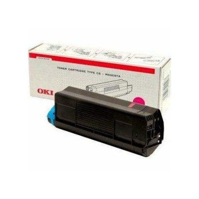 OKI 42127406 bíborvörös (magenta) eredeti toner