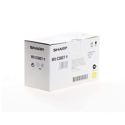 Sharp MX-C30GTY sárga (yellow) eredeti toner