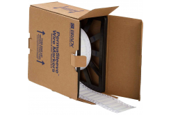 Brady LSZH-375-2-WT / 141242, címkék, THT Low Smoke Halogen Free Permasleeve Wire Marking Sleeves, 50.80 mm x 16.40 mm