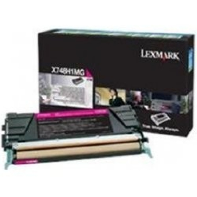 Lexmark X748H1MG bíborvörös (magenta) eredeti toner
