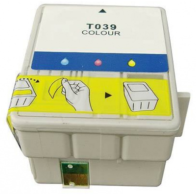 Epson T039 színes kompatibilis tintapatron