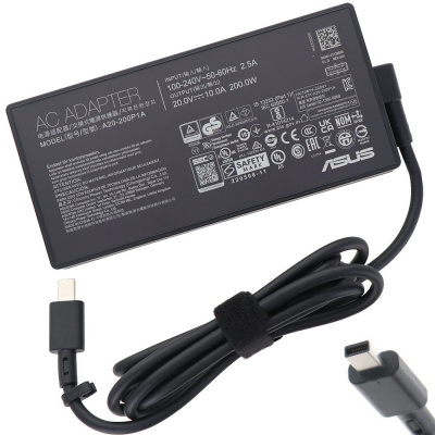 ASUS eredeti ADAPTER 200W 20V 3P(TÉGLALAP)