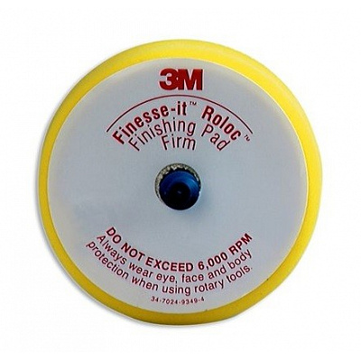 3M Finesse-it™ 14736V habszivacs alátét tépőzárral Hook-it™, Roloc™ tárcsákhoz, átmérő 76 mm
