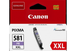 Canon CLI-581PB XXL fotó kék (photo blue) eredeti tintapatron