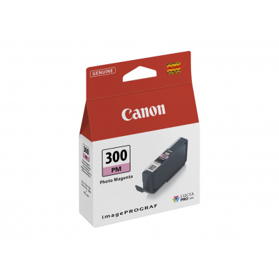 Canon eredeti tintapatron PFI300PM, photo magenta, 14,4ml, 4198C001, Canon imagePROGRAF PRO-300