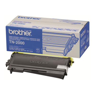 Brother TN-2000 fekete (black) eredeti toner