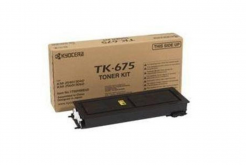 Kyocera Mita TK-675 fekete (black) eredeti toner