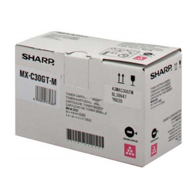 Sharp MX-C30GTM bíborvörös (magenta) eredeti toner