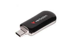 Verbatim 30227 Dual Quicdbtick, USB flask disk, USB C + USB A 3.2 Gen 1, 512GB, pánttal, szürke