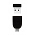 VERBATIM Flash Disk 32GB Store 'n' Stay Nano + micro USB OTG adapter, USB 2.0, fekete