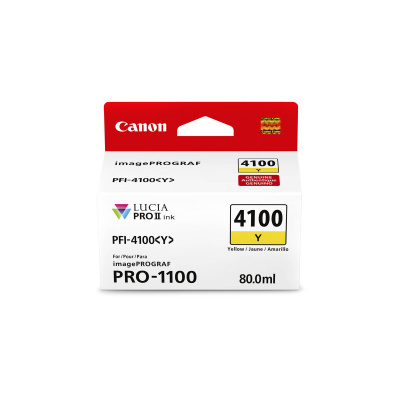 Canon PFI-4100 6780C001 sárga (yellow) eredeti tintapatron