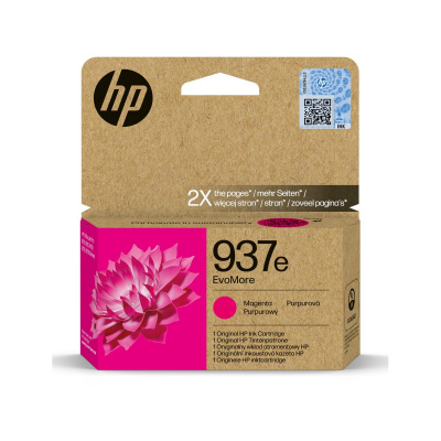 HP 937e 4S6W7NE EvoMore bíborvörös (magenta) eredeti tintapatron